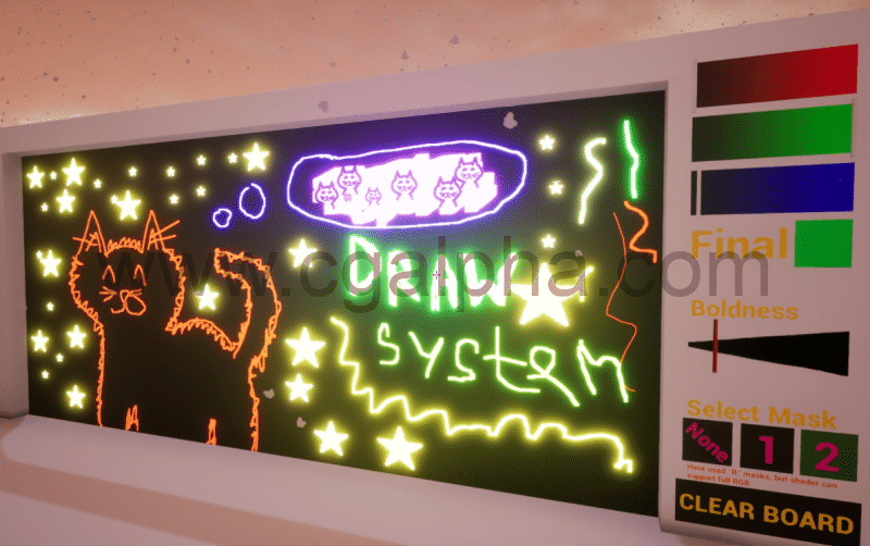 UE4插件 – 游戏绘画系统 Draw System