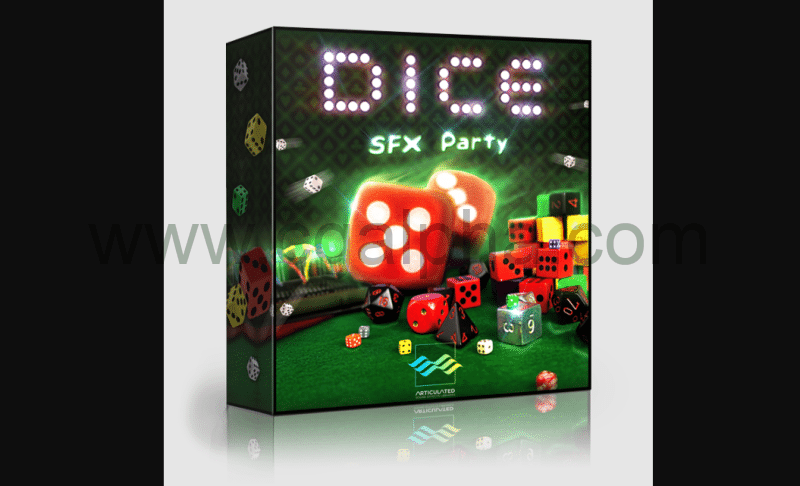 616个骰子摇晃滚动掉落投掷抓取相关环境无损音效