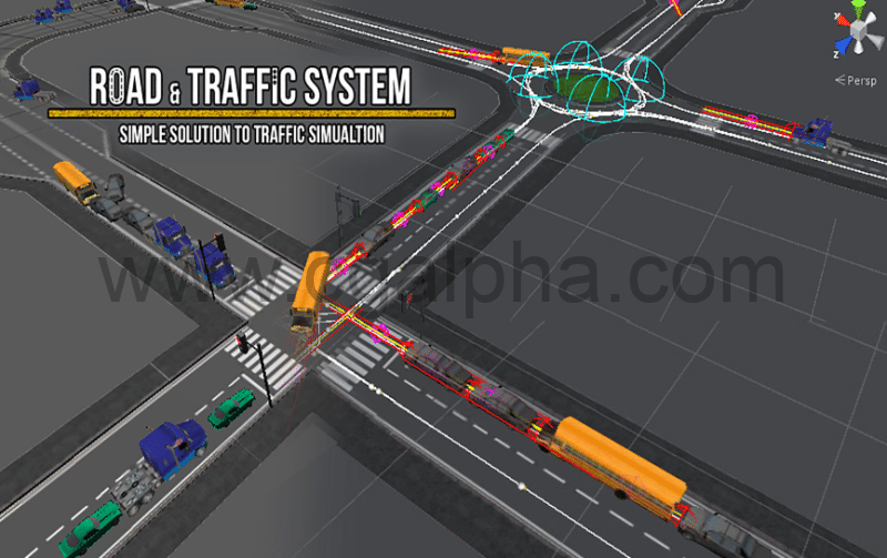 Unity插件 – 道路交通系统 Road Traffic System
