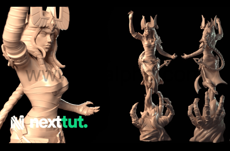 【中文字幕】Zbrush模型到3D打印 Zbrush to 3d Printing