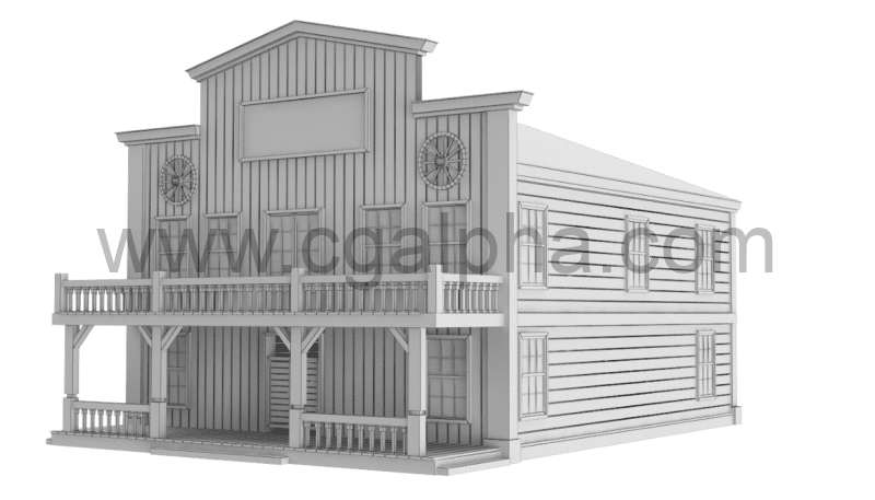 美式房屋3D模型 3D Western Houses Collection