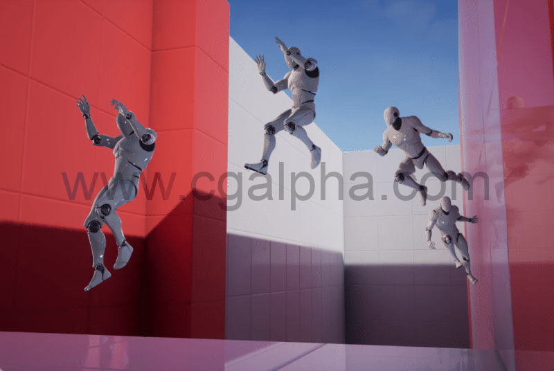 【UE4】动态跑酷 Dynamic Wall Run