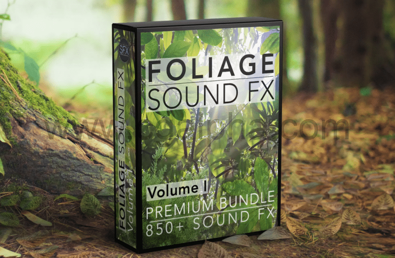 Unity – 850 种叶子的环境音效 Foliage Sound FX – Volume I