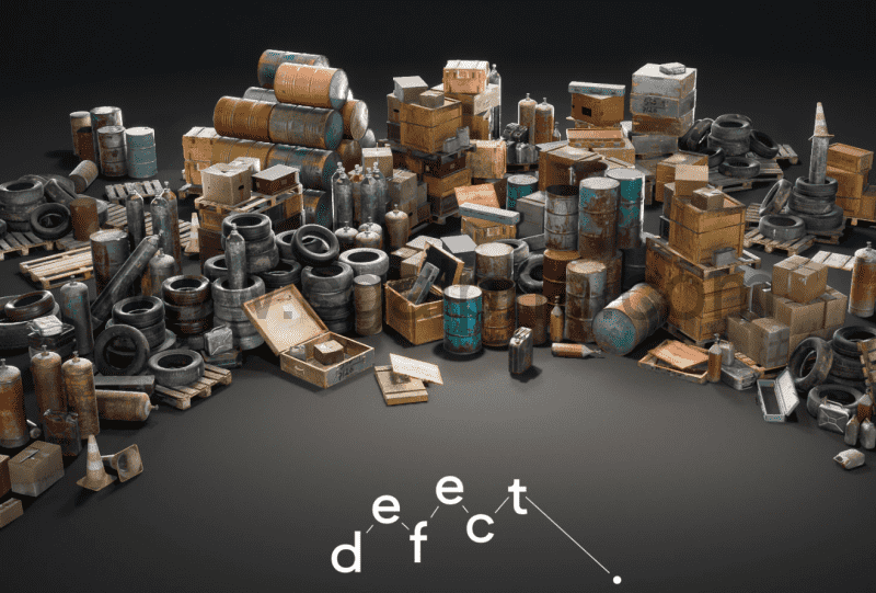 【UE4/5】游戏道具合集 Defect Ultimate Props Bundle Vol.1