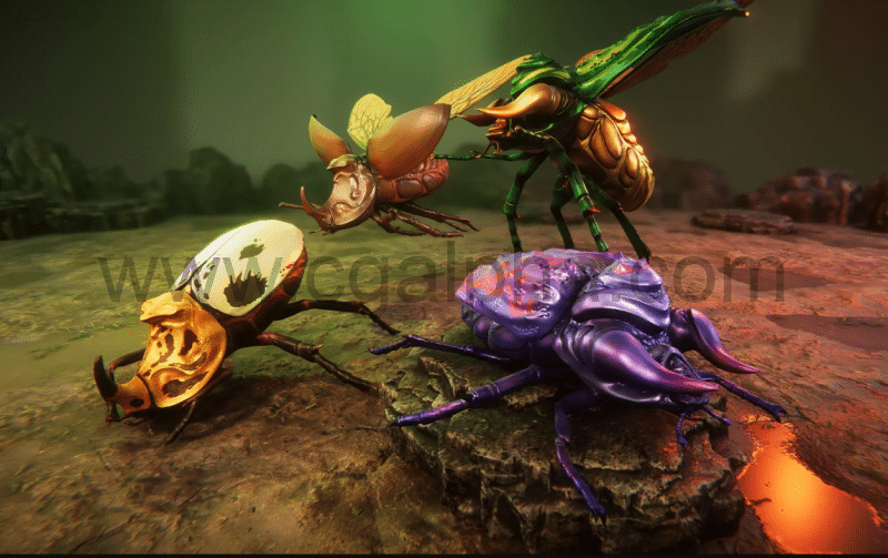 Unity – 甲虫昆虫 Beetles