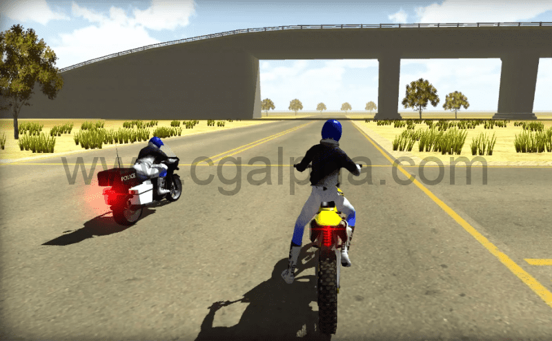 Unity插件 – 摩托车游戏系统 Motorbike Starter Kit