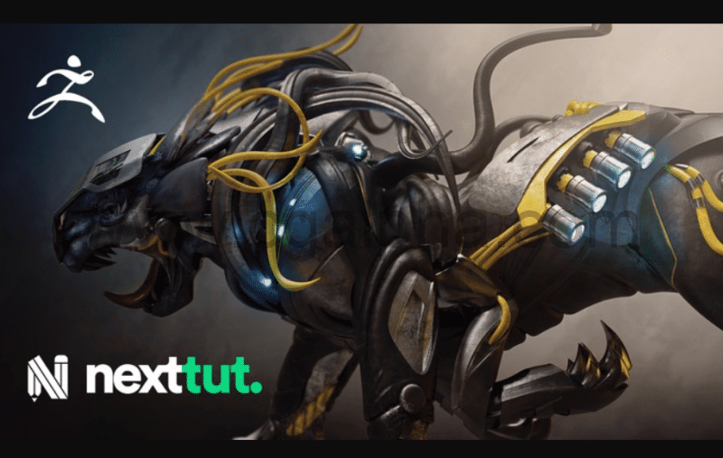 【中文字幕】在Zbrush中创建硬表面生物 Hard Surface Creature Creation In Zbrush