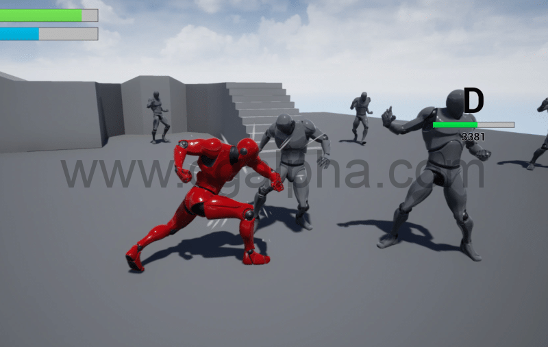 UE4插件 – 格斗游戏入门模板 Stylish Combat Starter Kit