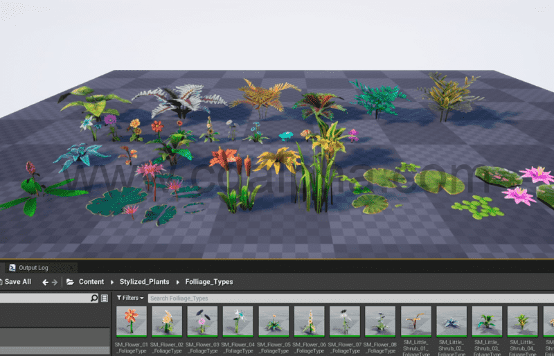 【UE5】风格化植物 Stylized Plants