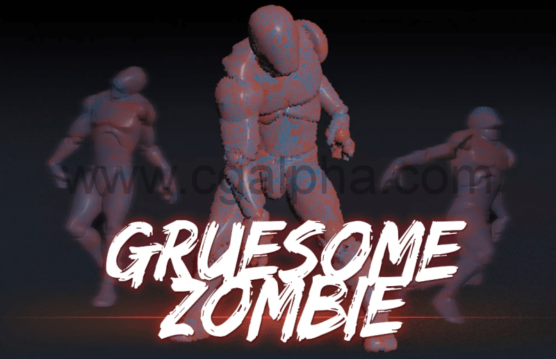 Unity – 可怕的僵尸动画集 Gruesome Zombie AnimSet