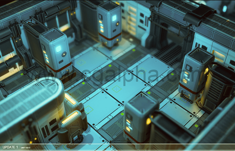 Unity – 科幻关卡建设包 Sci Fi Level Construction Pack 1