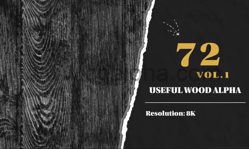 72 张8K木质纹理贴图vol.1 High Quality (8K) Useful Wood Stencil Imperfection vol.1