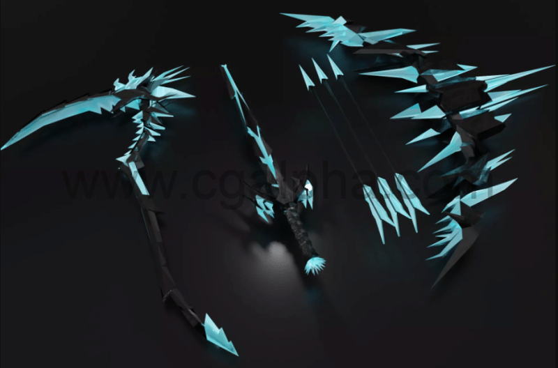 Unity – 黑铁冰兵器 Black Iron Ice Weapons