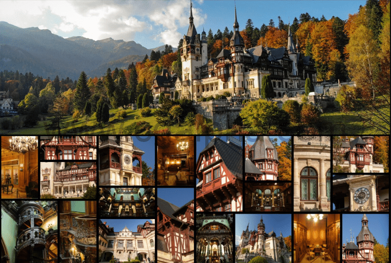 680 张城堡建筑参考图片 Peles & Pelisor Castle