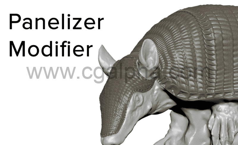 3Dmax插件 – Panelizer修改器插件 Panelizer Modifier