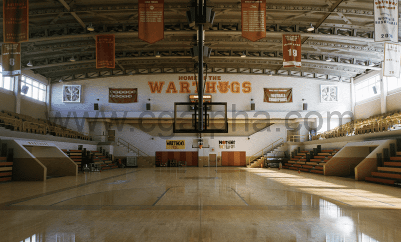 【UE4/5】高中篮球馆 High School Basketball Gym
