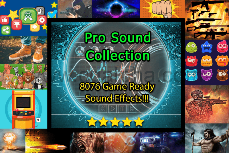 【UE4】游戏环境音效 Pro Sound Collection