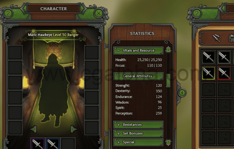 Unity – RPG游戏皮肤模板 Ranger RPG GUI