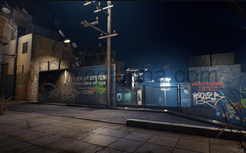 【UE4/5】贫民窟 favelas