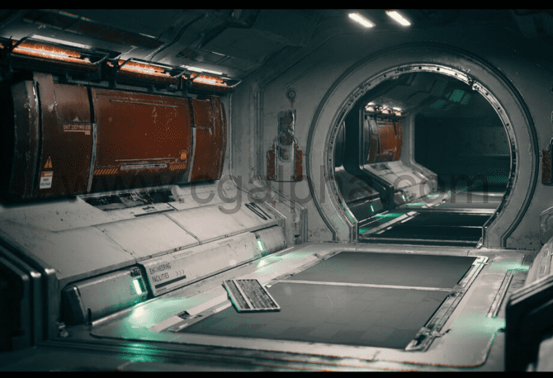 【中文字幕】在UE5中创建科幻走廊 Creating A Sci-fi Hallway In Unreal Engine 5