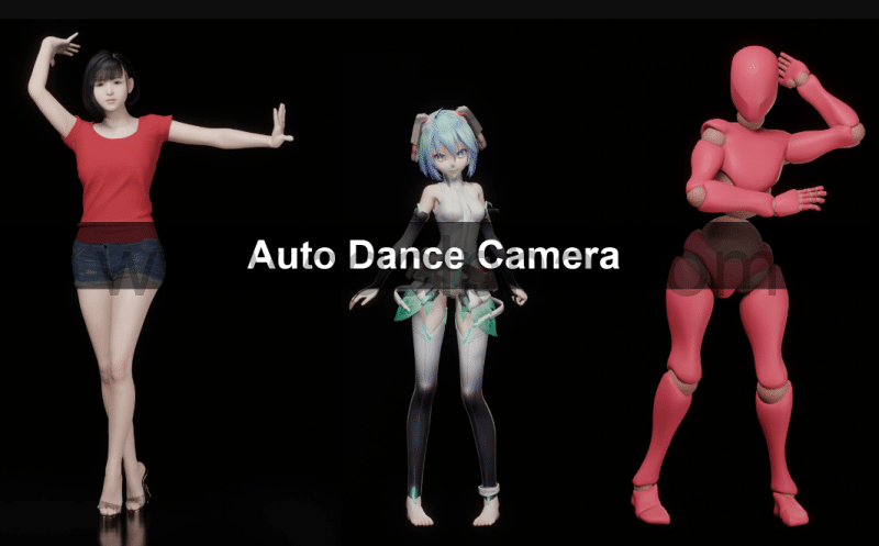 Blender插件 – 舞蹈动画相机 Auto Dance Camera