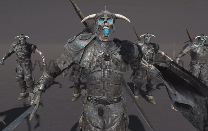 Unity – 亡灵骑士 Undead Knight