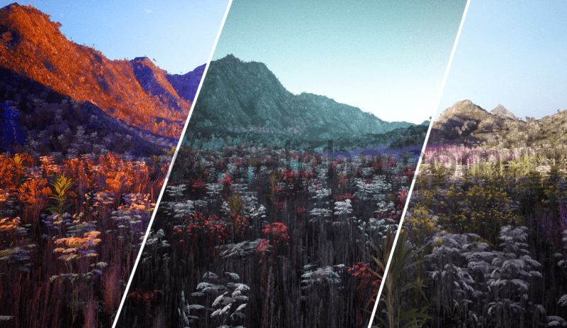 【UE4/5】户外山地草地场景环境 Mountains & Meadows I Outdoor Environment