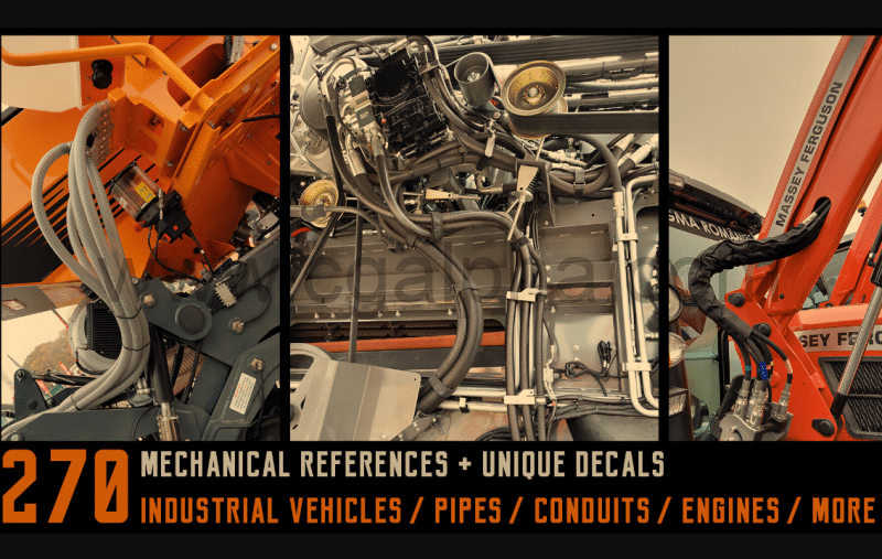 270 多个机械设备参考 270+ Mechanical References