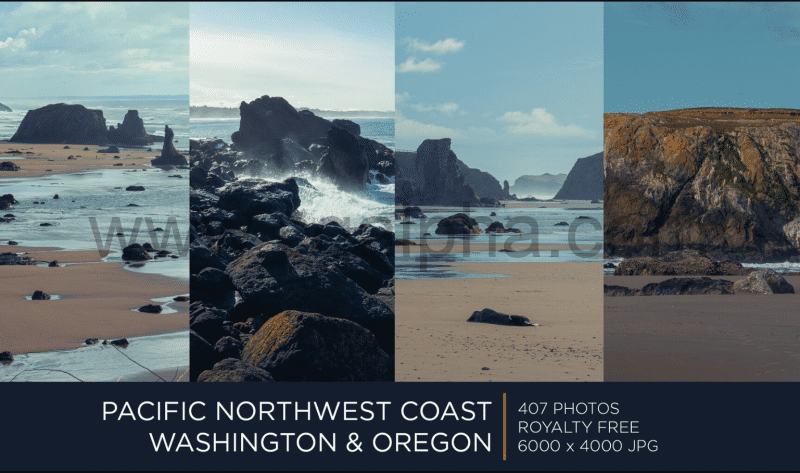407 张太平洋西北海岸参考照片 PACIFIC NORTHWEST COAST | PHOTOPACK