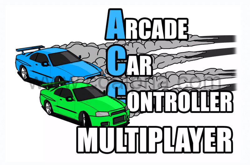 Unity – 多人街机汽车游戏开发模板 Arcade Car Controller Multiplayer