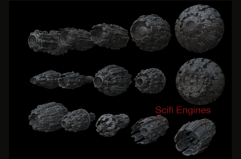 15 种科幻 IMM笔刷 Scifi Engines_15_IMM