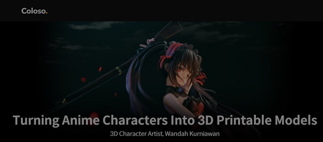 Zbrush教程 – 动漫人物转化为可打印的3D模型 Turning Anime Characters Into 3D Printable Models